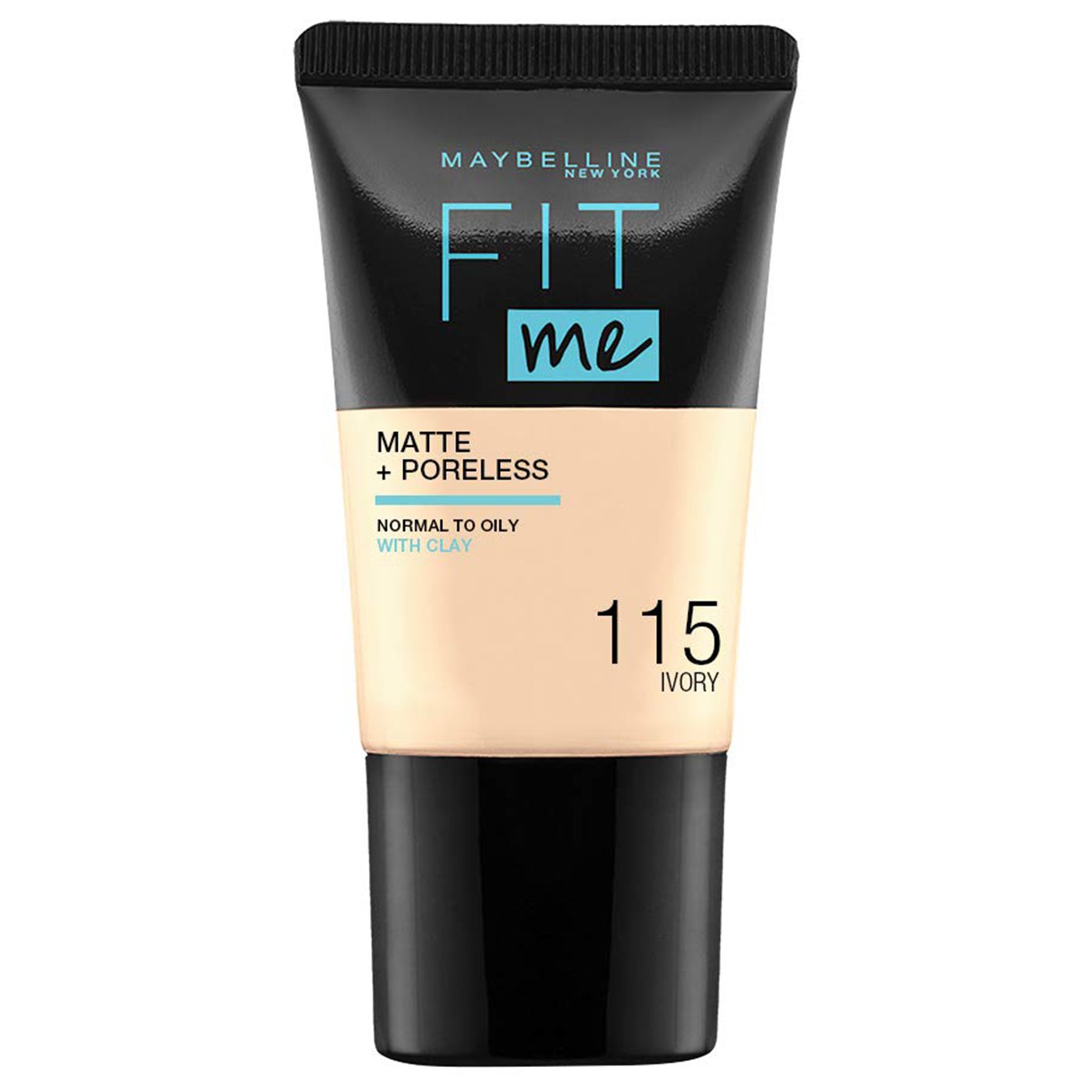 Buy Maybelline Fit Me Matteporeless 115 Ivory Foundation 10 Tab Online - Kulud Pharmacy
