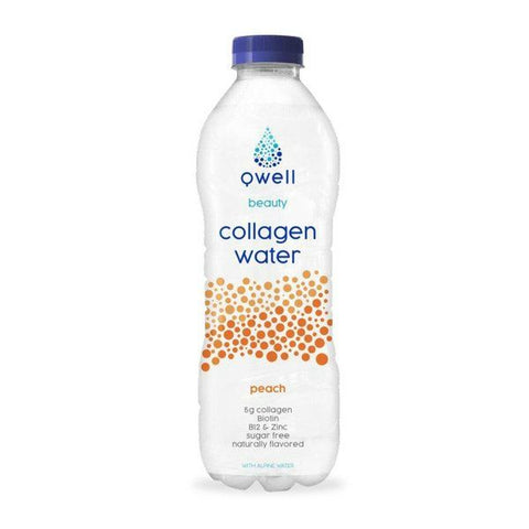 Buy Qwell Shine Collagen Peach Water Bottle 500 ML Online - Kulud Pharmacy