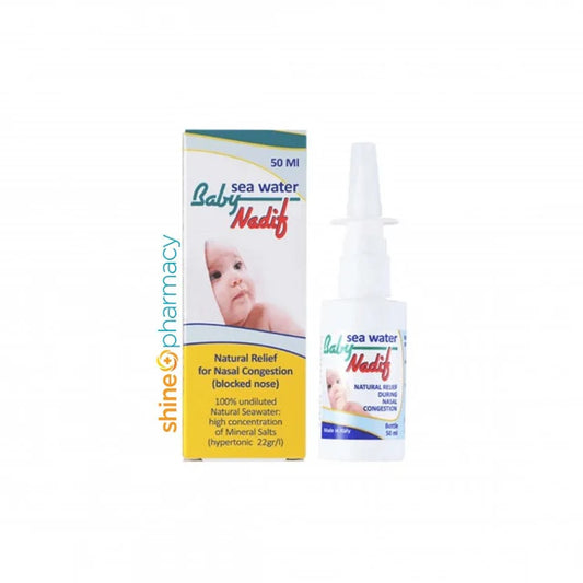 Baby Nadif Sea Water Hypertonic Nasal Spray 50 ML