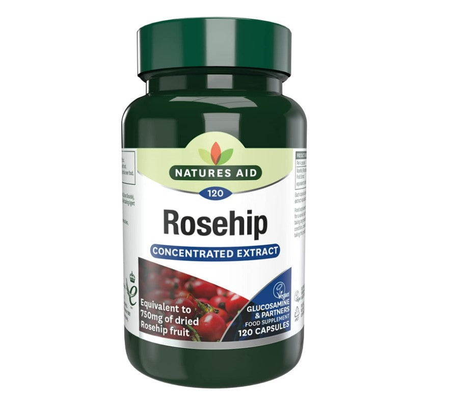 Buy Natures Aid Rosehip Equivalent Capsule 750 Mg 120 CAP Online - Kulud Pharmacy
