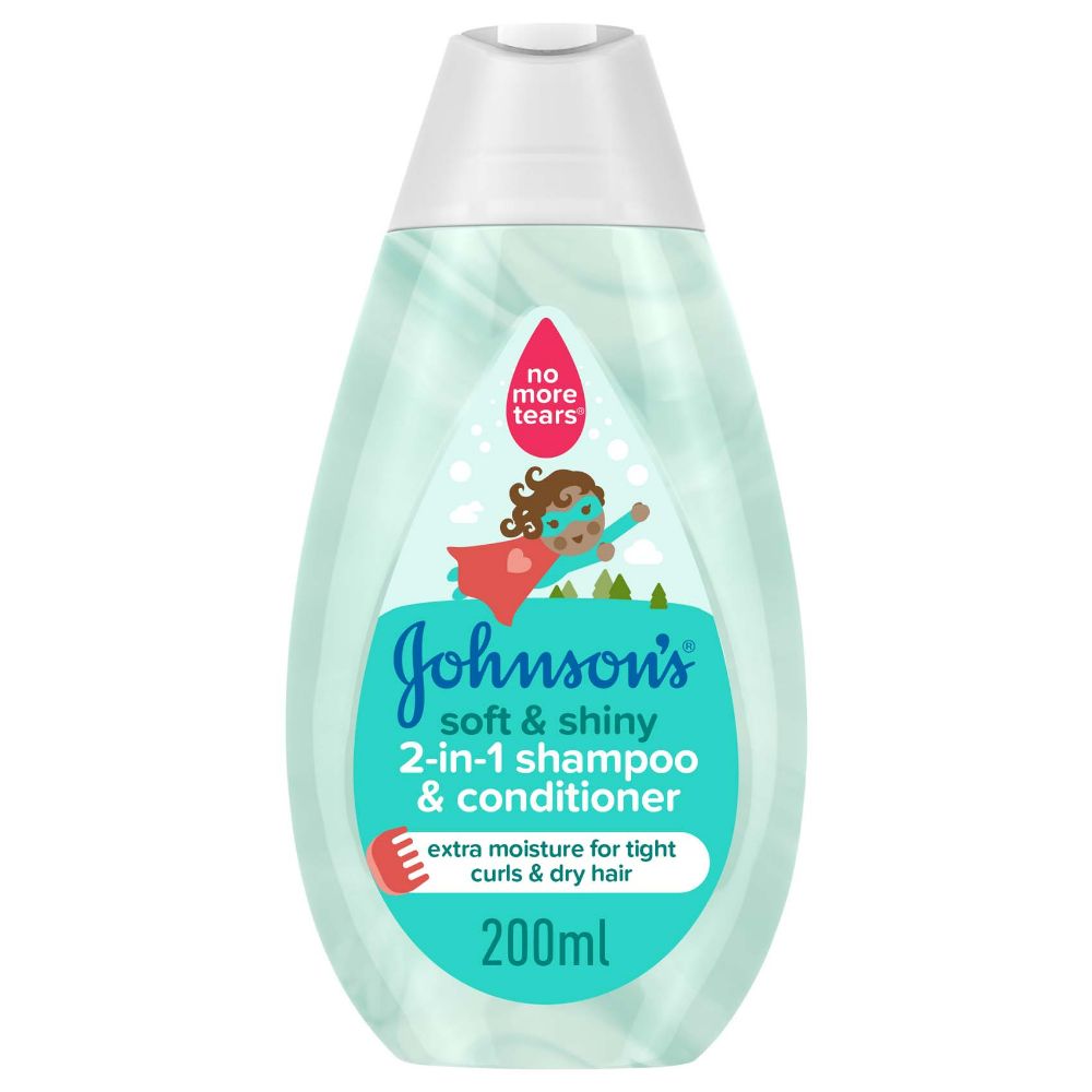 Buy Johnson & Johnson 2 In1 Shampoo And Conditioner 200ML Online - Kulud Pharmacy