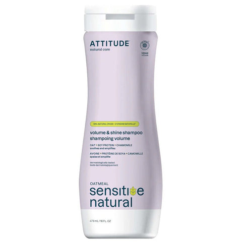Attitude Sensitive Natural Chamomile Volume & Shine Shampoo 473ml