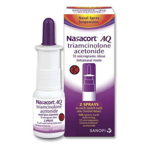 Buy Nasacort Aq Nasal Spray 120 Metered Dose Online - Kulud Pharmacy