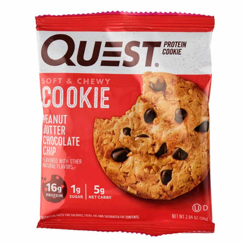 Buy Quest Protein Cookie Peanut Butter Chocolate 59GM Online - Kulud Pharmacy