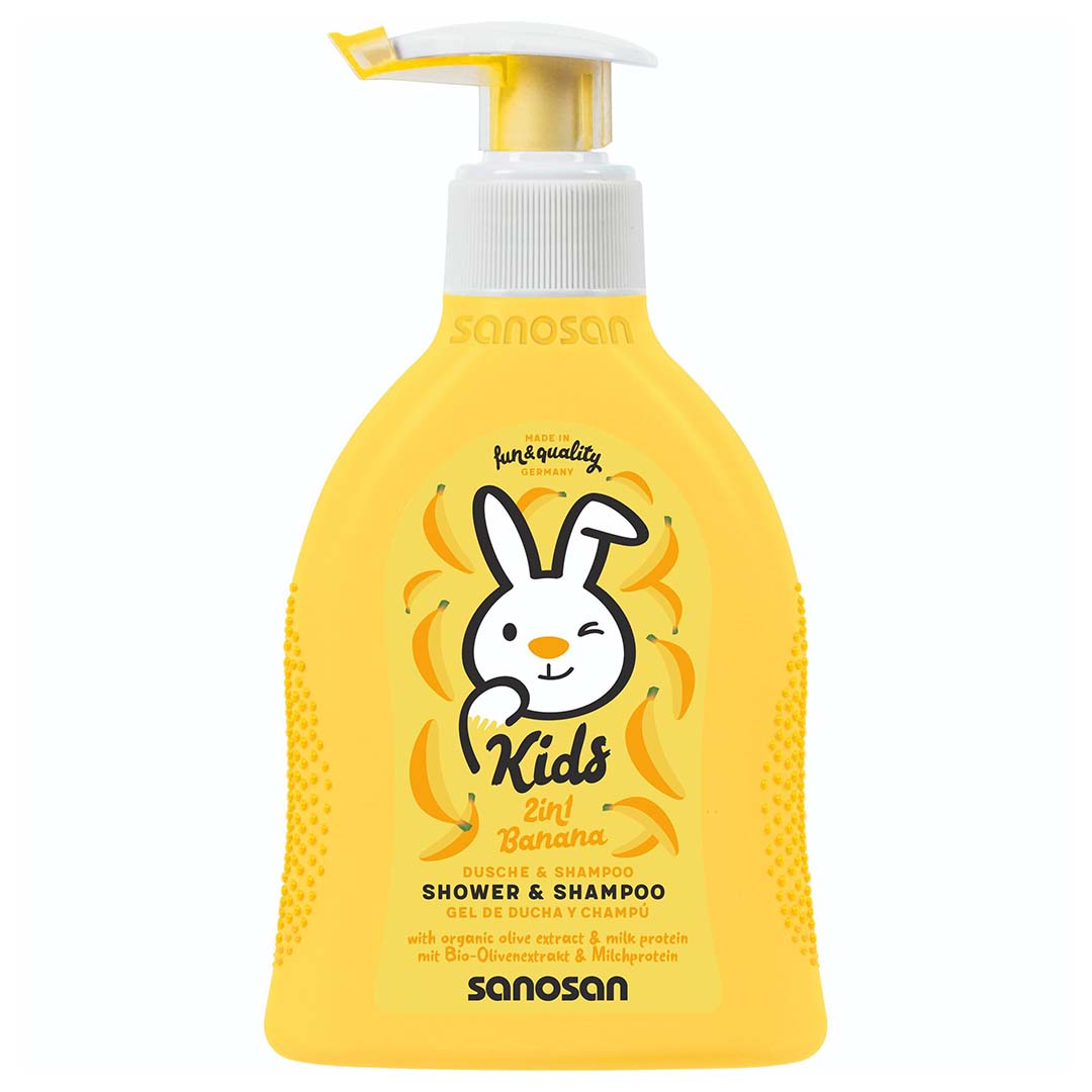 Sanosan Kids Shower & Shampoo Banana 200ML