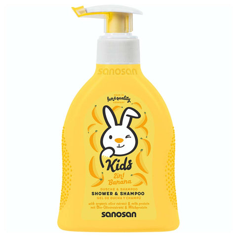 Sanosan Kids Shower & Shampoo Banana 200ML