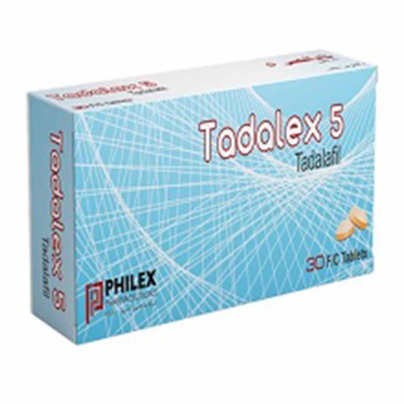 Buy Tadalex 5Mg 30TAB Online - Kulud Pharmacy
