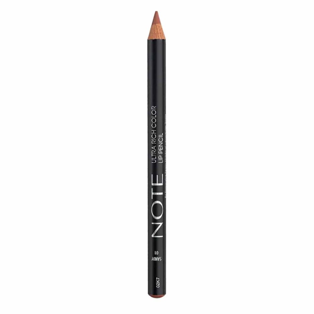 Buy Note Ultra Rich Color Lip Pencil Coral Red 12 1PC Online - Kulud Pharmacy