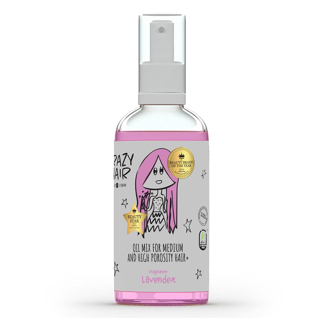 Crazy Hair Oil Mix Medium And High Porosity Hair - Lavender 100ML