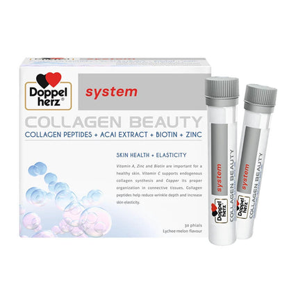 Doppelherz System Collagen Beauty 30 Ampoules - 25ML