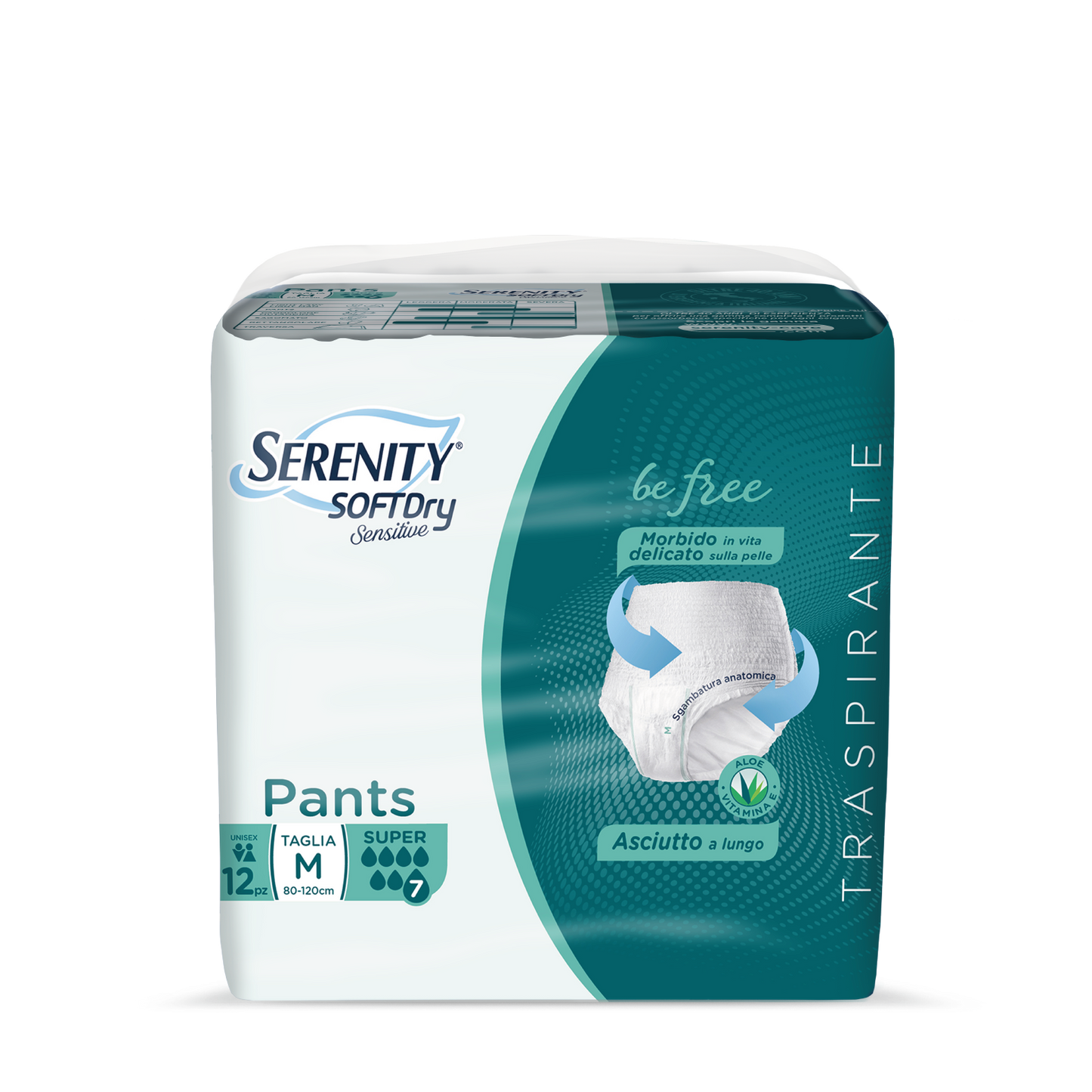 Serenity Diaper Pull Up Sd Super Absorption - M 12PC