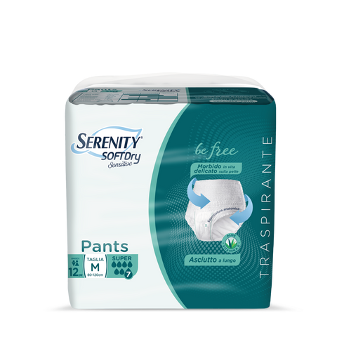 Serenity Diaper Pull Up Sd Super Absorption - M 12PC