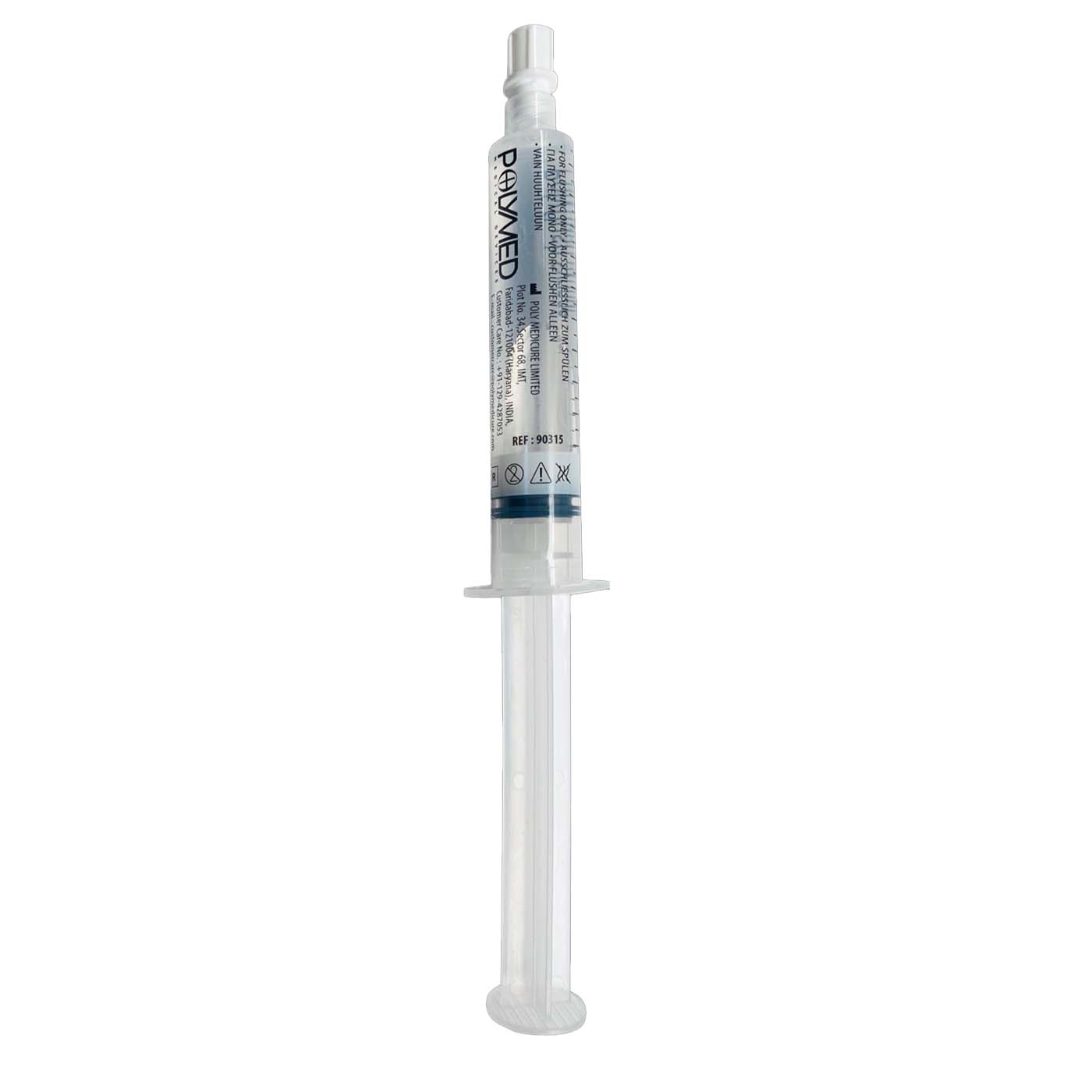 Buy Polyflush Pre-Filled Sodium Chloride Flush 0.9% Syringe 10ML Online - Kulud Pharmacy