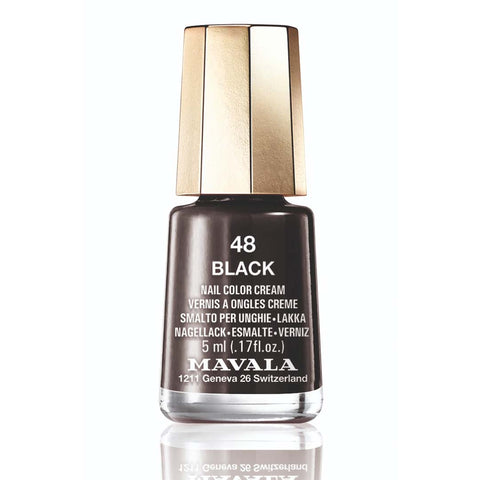 Mavala Nail Polish 48 Black 5ML