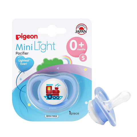 Minilight Pacifier Single (S) 0+ Boy Train