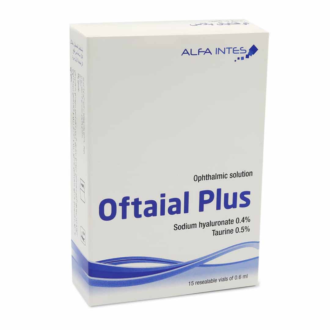 Oftaial Plus Ophthalmic Solution  0.6Ml Vials  15`S