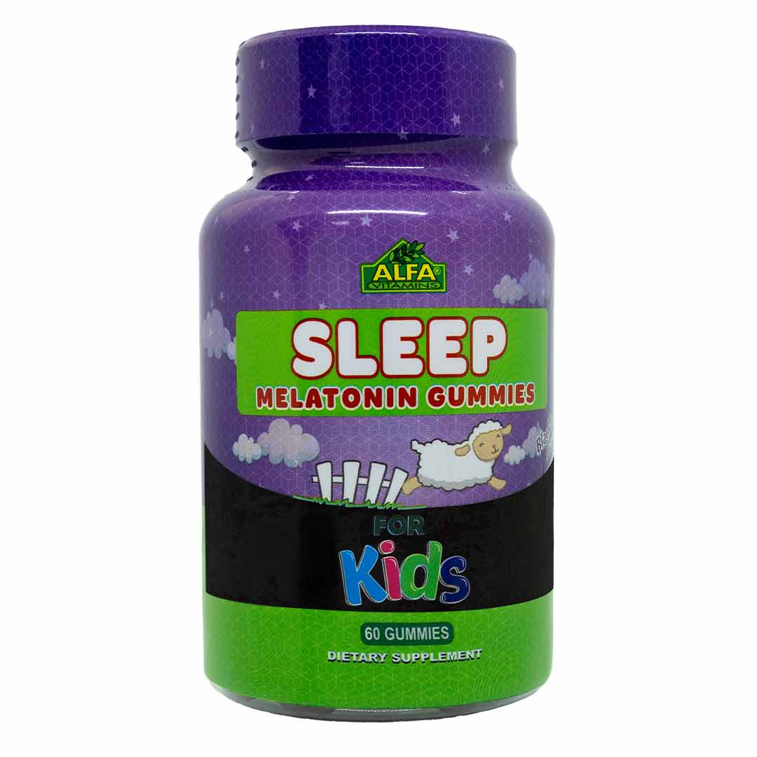 Alfa Sleep Melatonin Gummy For Kids  60`S