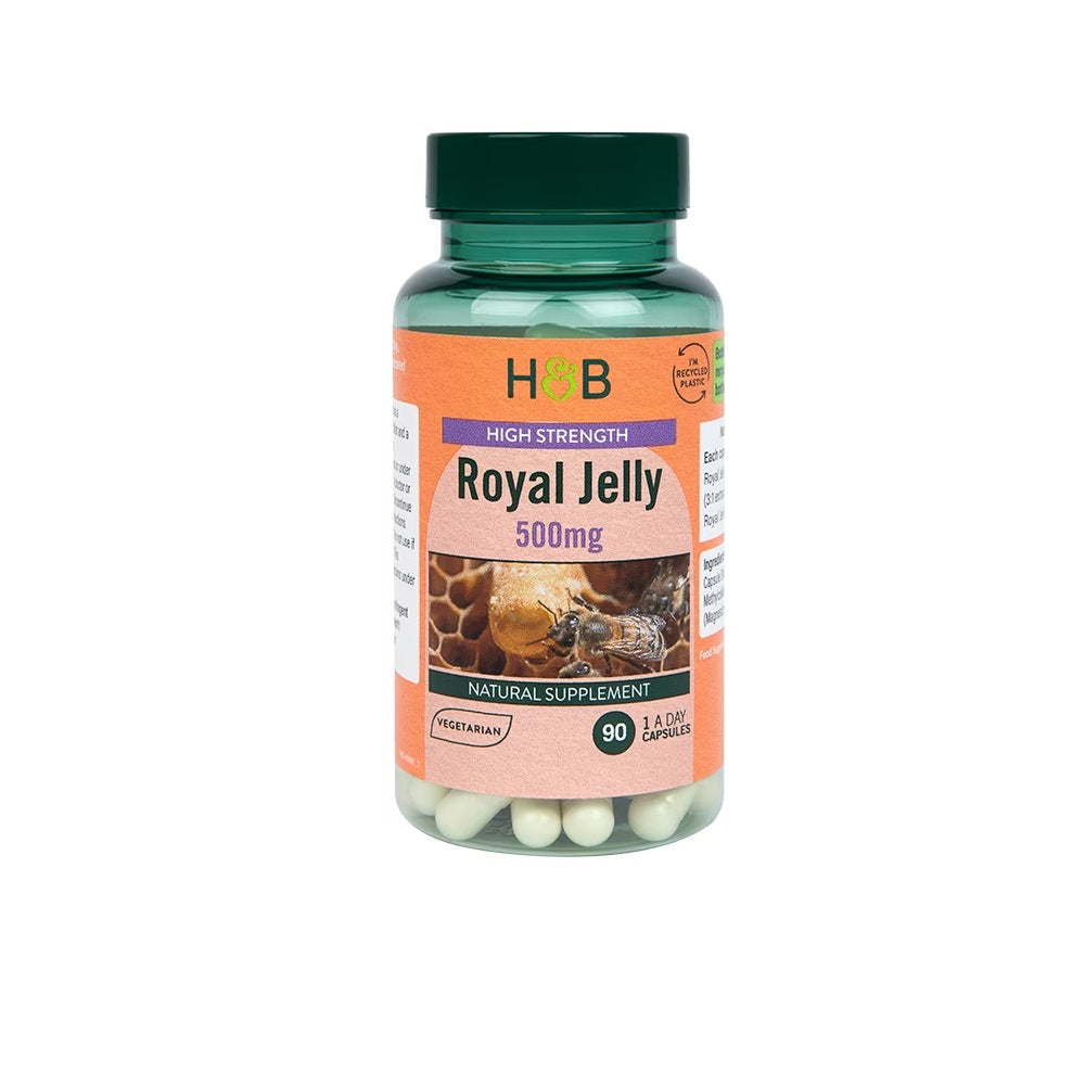 Holland & Barrett High Strenght Royal Jelly 500Mg Cap  90`S