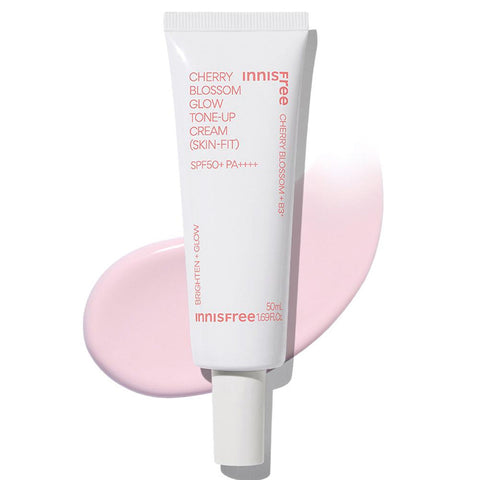 Innisfree Cherry Blossom Glow Skin Fit Tone Up Cream Spf50Pa 50Ml