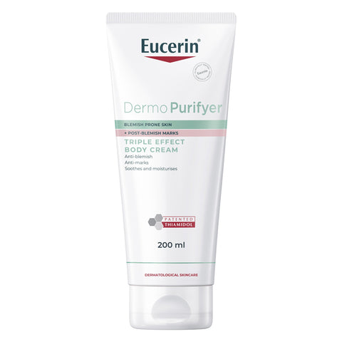 Eucerin Dermo Purifyer Triple Effect Body Cream 200Ml