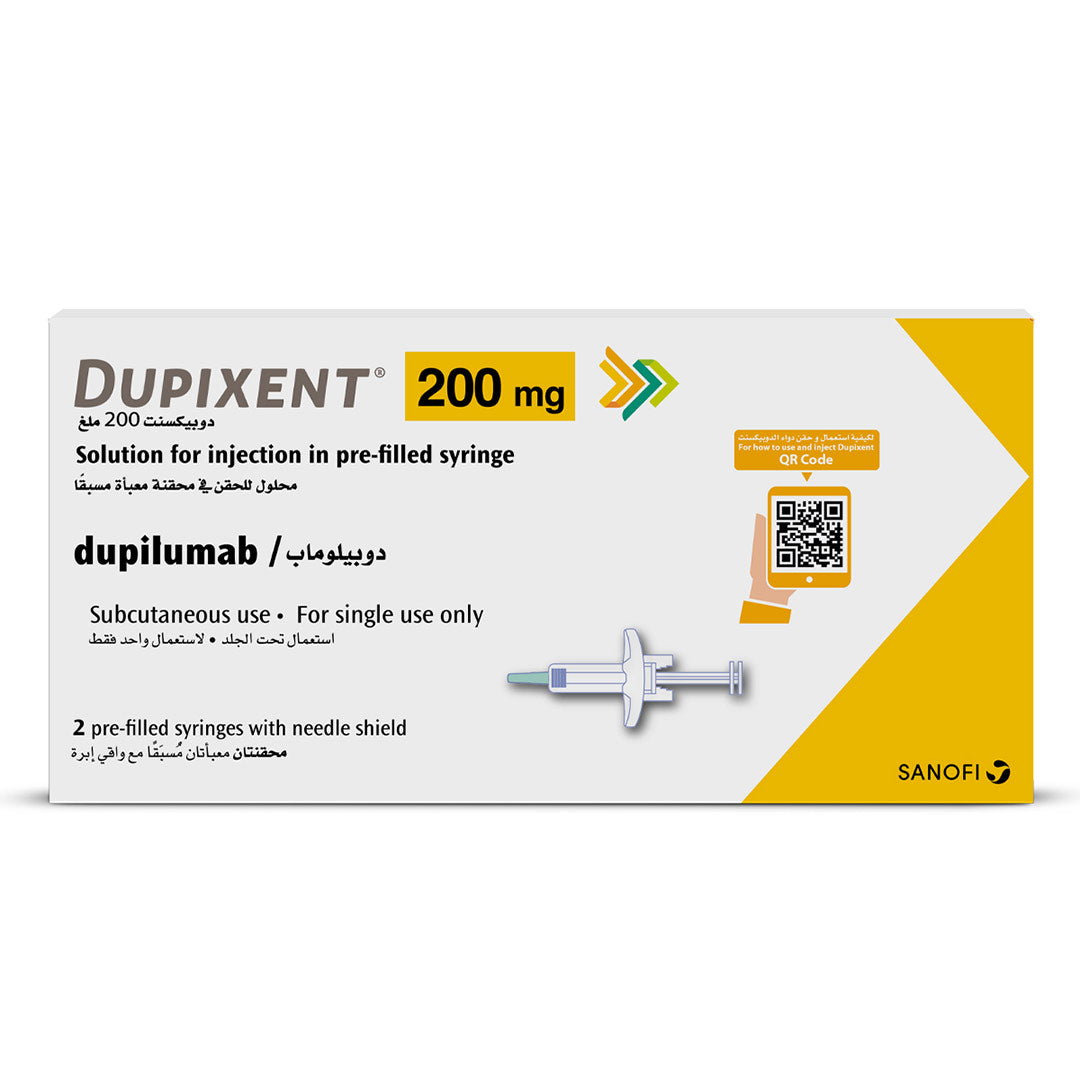 DUPIXENT 200mg Solution for Injection 2's (Upon Request)