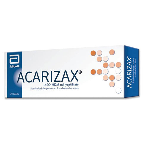 ACARIZAX 12 SQ-HDM Oral Lyophilisate 30's (Upon Request)