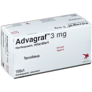 Advagraf 3 mg Prolonged Release Cap 100’s (Upon Request)