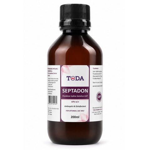 TODA Septadon (Povidone Iodine 10%) 200 ml
