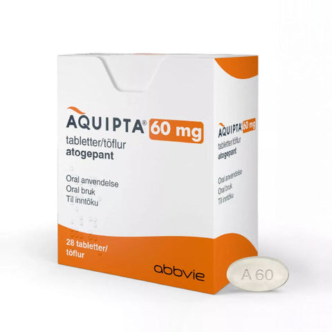 Aquipta 60 mg Tablets 28's - (Upon Request)