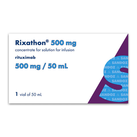 Rixathon 500 mg/50 ml Vial (Rituximab 500 mg/50 ml), 1’s - (Upon Request)