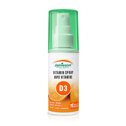 Jamieson D3 Spray 1000 IU, 125 Sprays, 58 ml