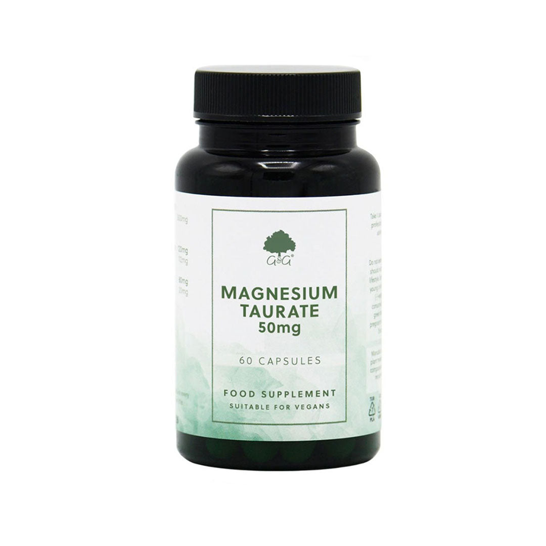 G&G Magnesium Taurate 50mg Cap 60's