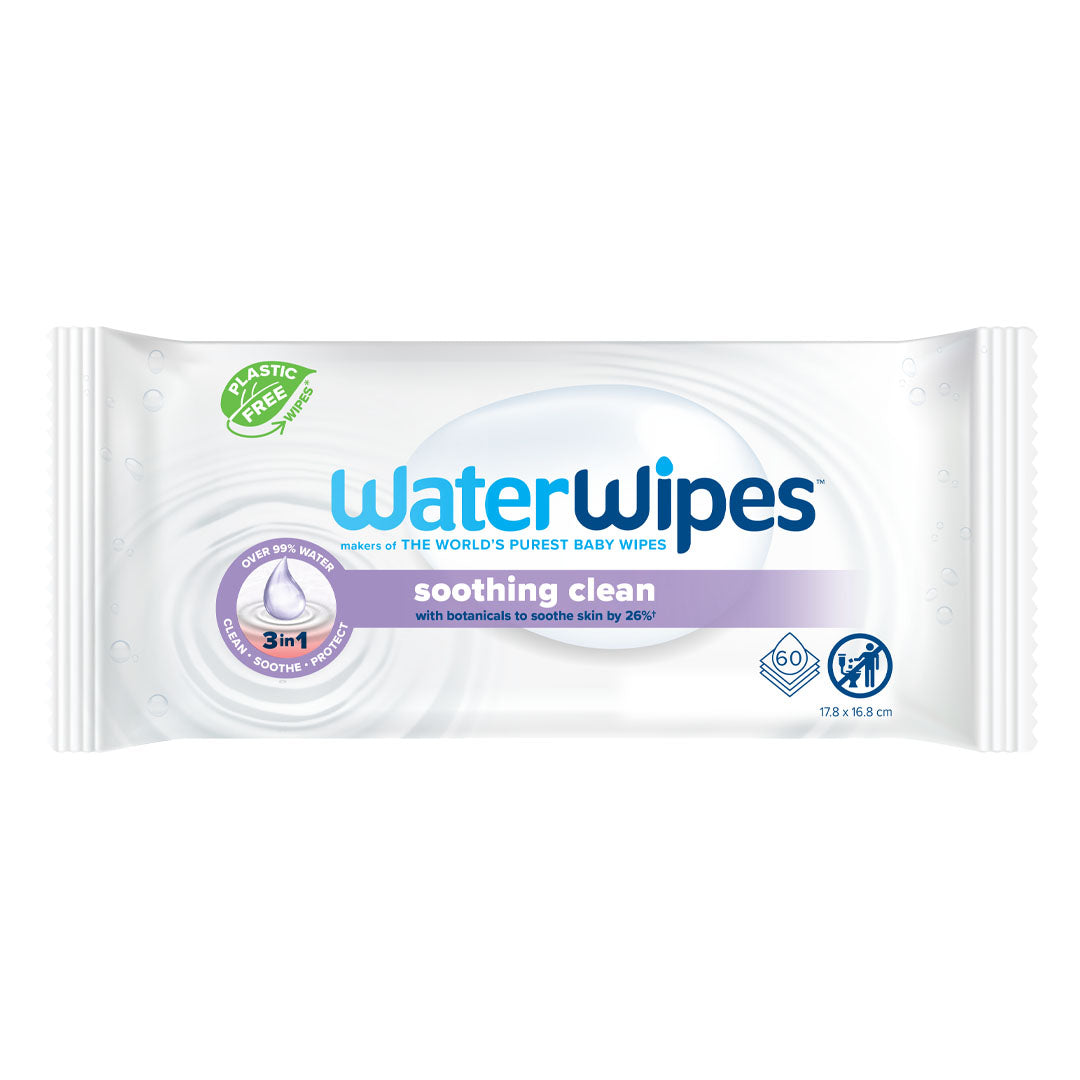 Water Wipes Soothing Clean 60's