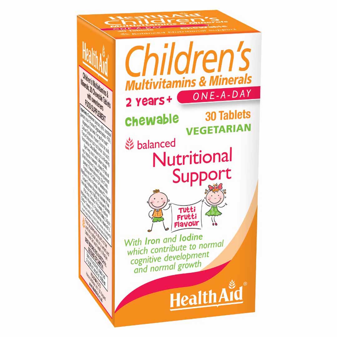 Health Aid Children Multivitamin & Minerals Tab 30's