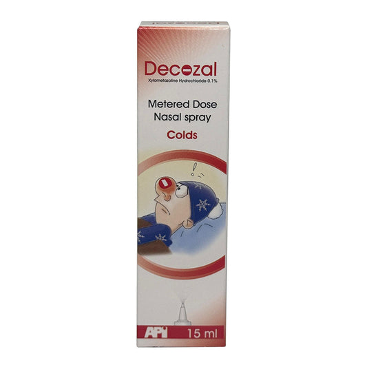 Decozal 0.1% Metered Dose Nasal Spray 15ml