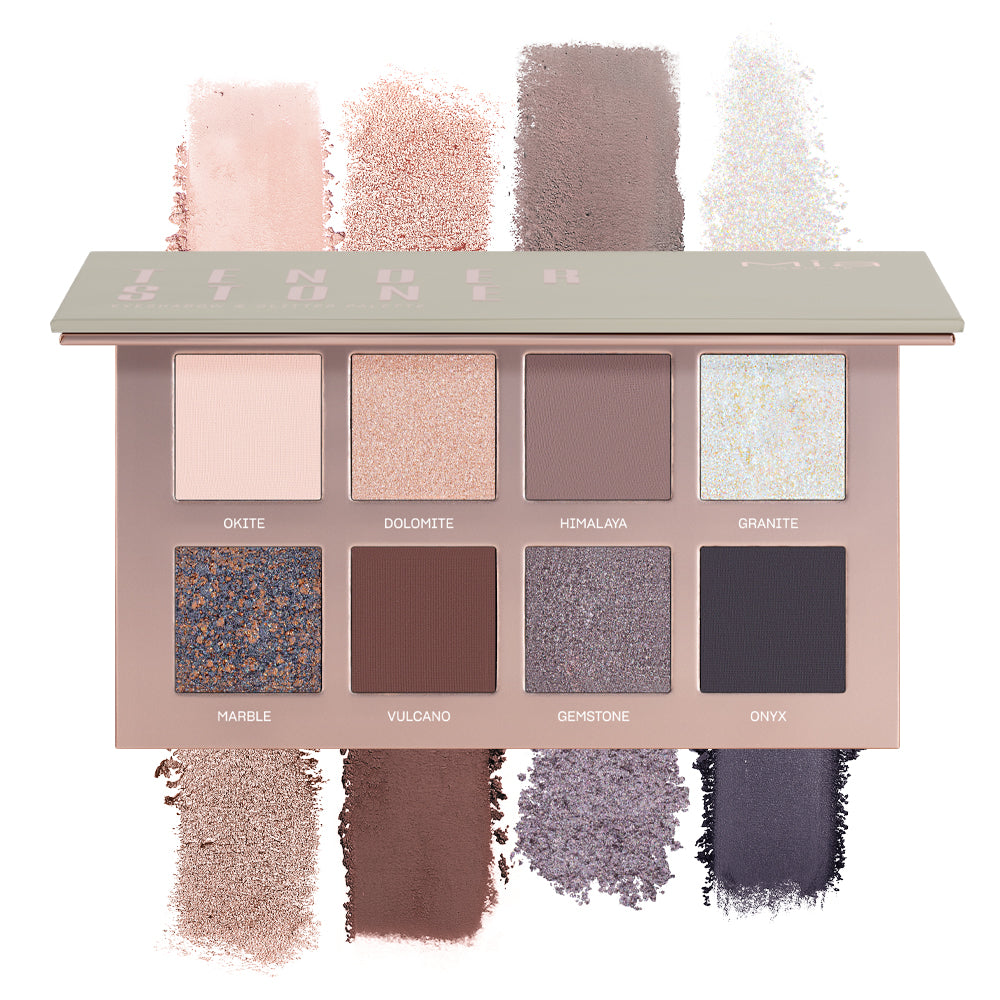 Mia Eyeshadow & Glitter Palette Tender Stone 11.8G