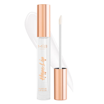 Mia Hype Lip Plumping Lip Gloss 01 Glaze 4.7Ml