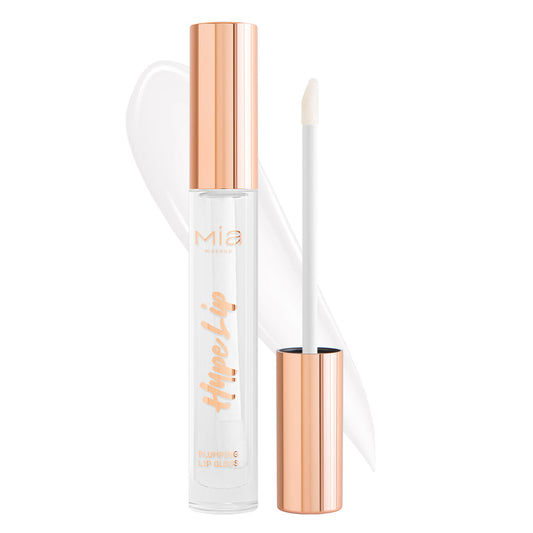Mia Hype Lip Plumping Lip Gloss 01 Glaze 4.7Ml