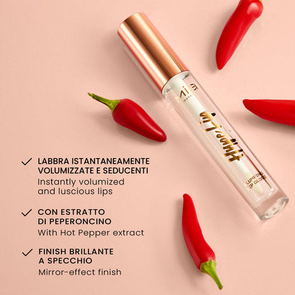 Mia Hype Lip Plumping Lip Gloss 08 Disco Peach 4.7Ml