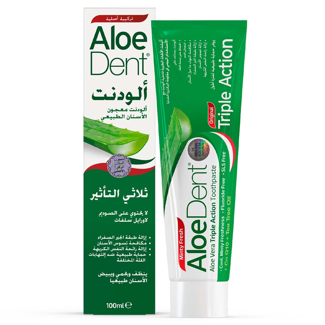 Aloe Dent Triple Action Toothpaste 100ml