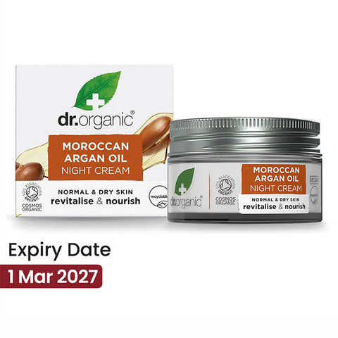Dr. Organic Moroccan Argan Oil Night Cream 50ml