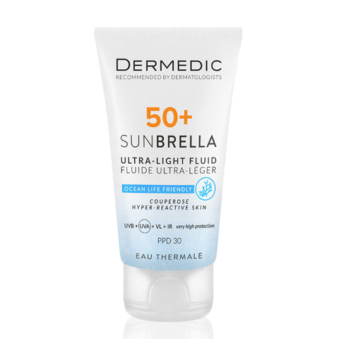 Dermedic Sunbrella Ultra-Light Fluid SPF 50+ Couperose Hyper-Reactive Skin