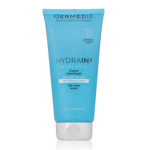 Dermedic Hydrain3 Hialuro Creamy Cleansing Gel