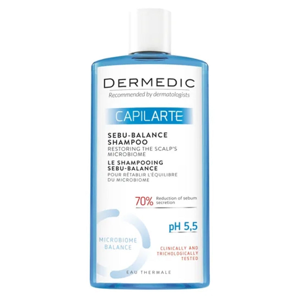 Dermedic Capilarte Sebu-Balance Shampoo Restoring the Scalp's Microbiome