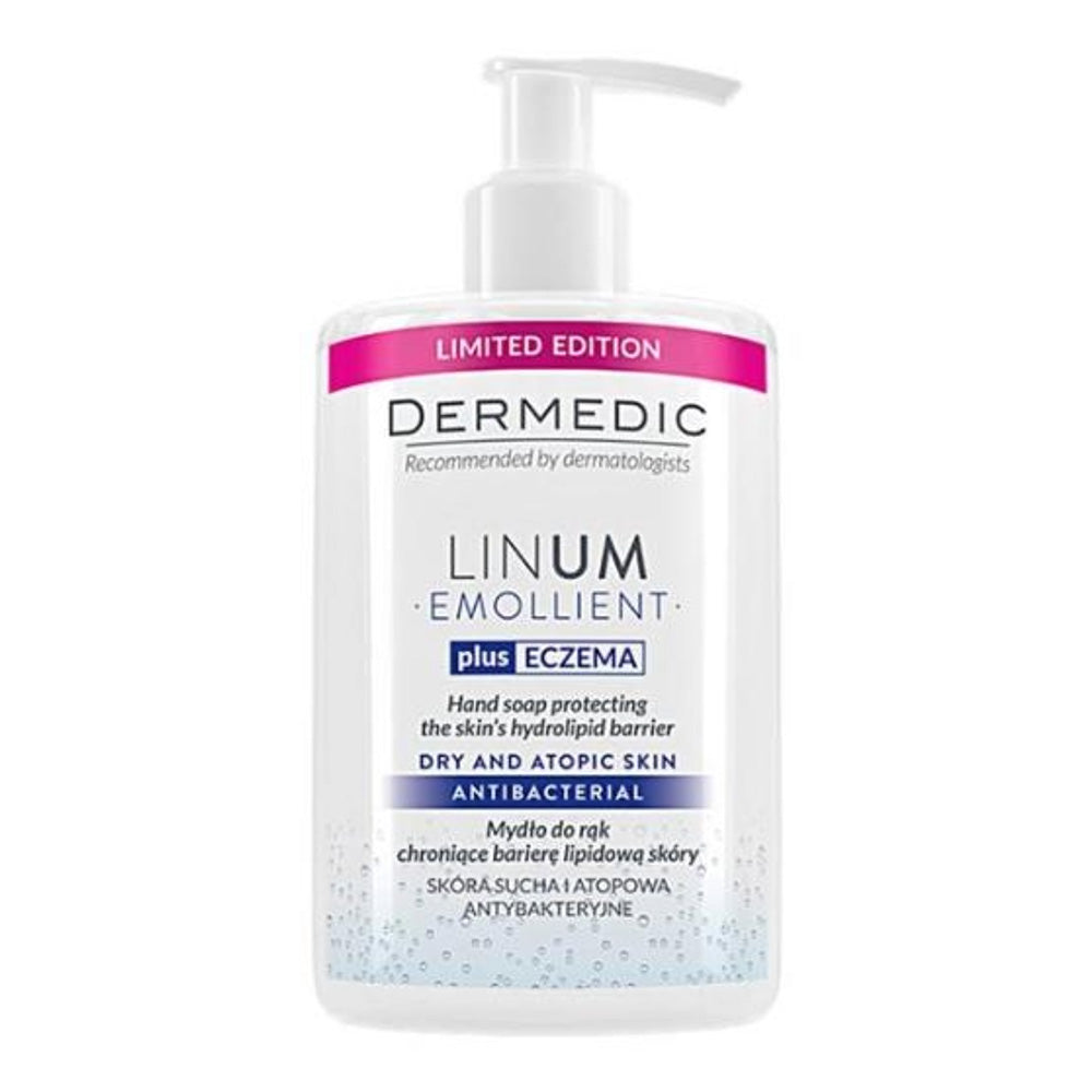 Dermedic Linum Emolient Hand Soap Protecting the Skin's Hydrolipid Barrier
