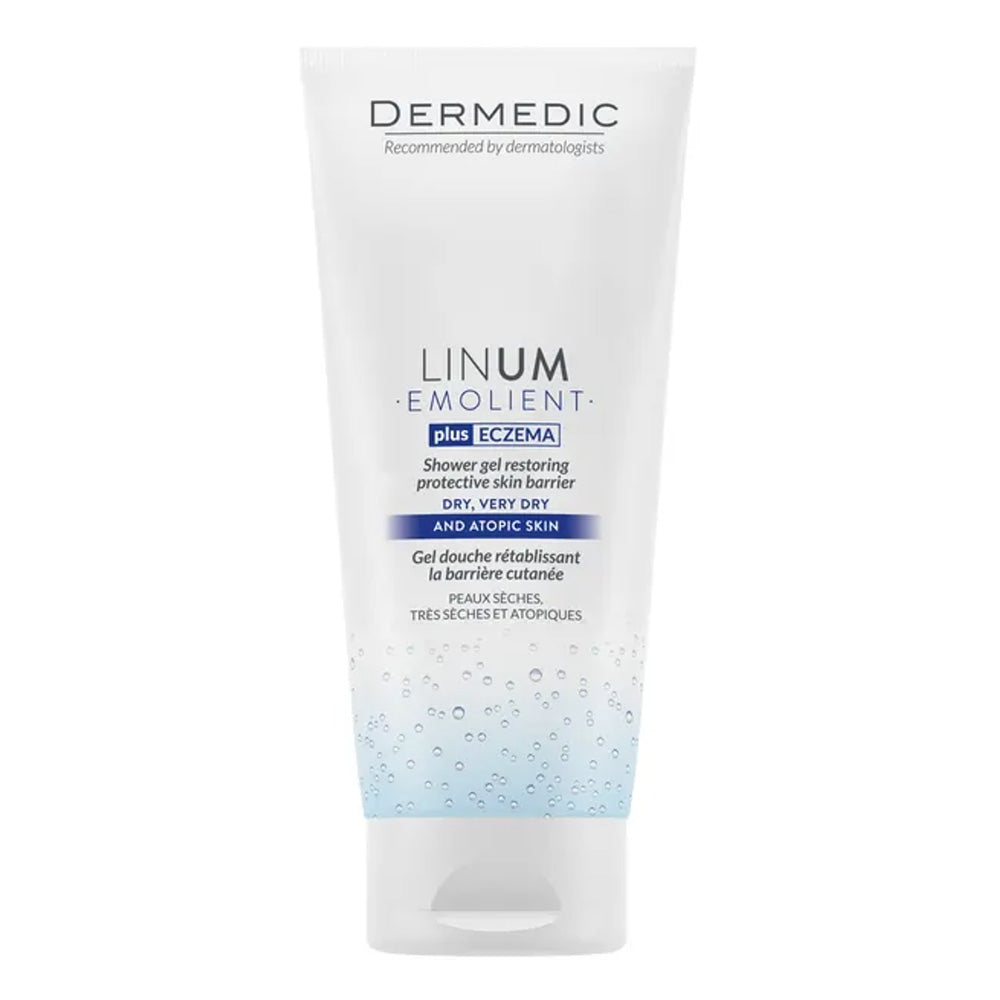 Dermedic Linum Emolient Shower Gel Restoring Protective Skin Barrier