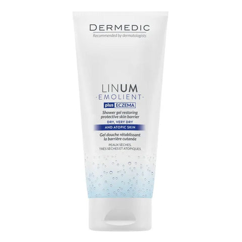 Dermedic Linum Emolient Shower Gel Restoring Protective Skin Barrier