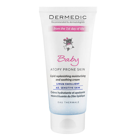 Dermedic Linum Emollient Baby Lipid-Replenishing Moisturising and Soothing Cream