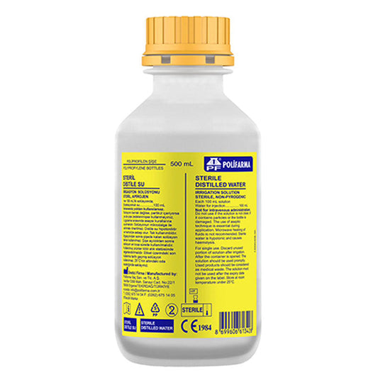 PF Sterile Distilled Water Irrigation Solution 500Ml