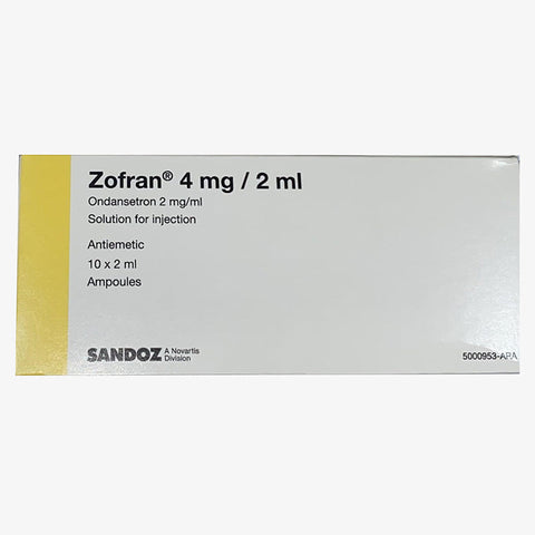Zofran 4Mg/2Ml Injection 10'S